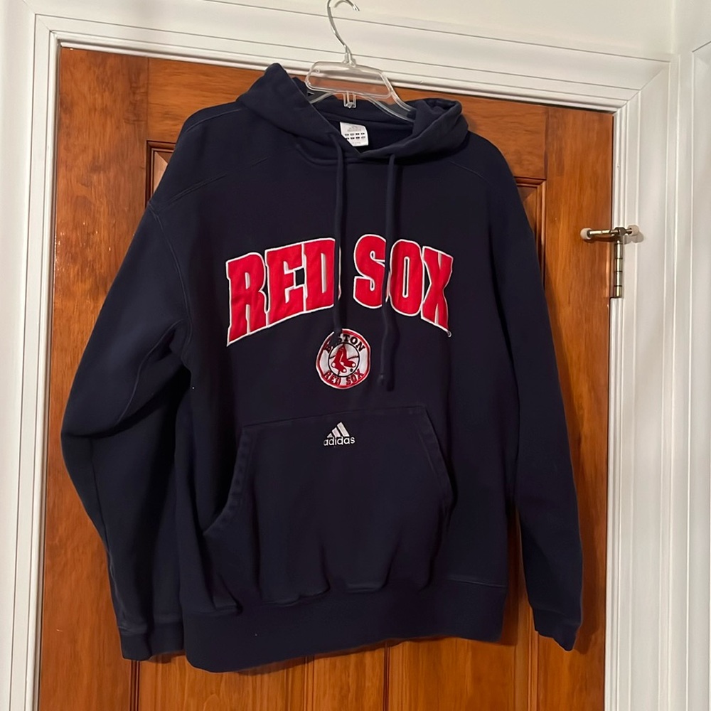 Men’s Adidas Red Sox hooded sweatshirt